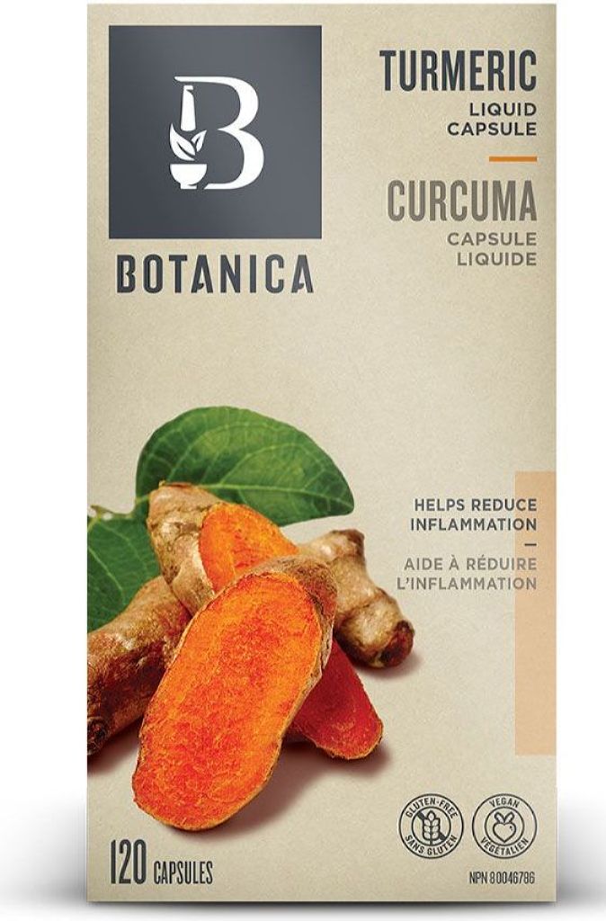 BOTANICA Turmeric (120 caps) product image
