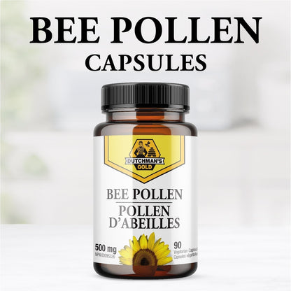 Bee Pollen (500 MG - 90 Capsules)