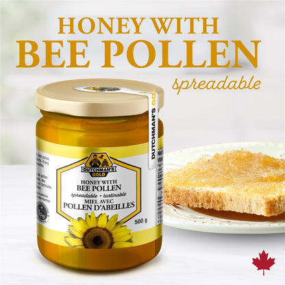 Honey with Bee Pollen (500 gr)