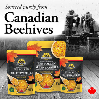 Premium Canadian Bee Pollen Granules