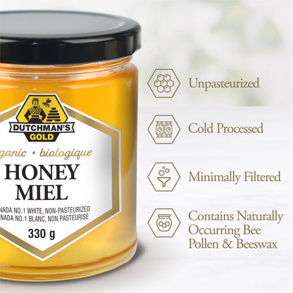 Organic Liquid Honey 330 g