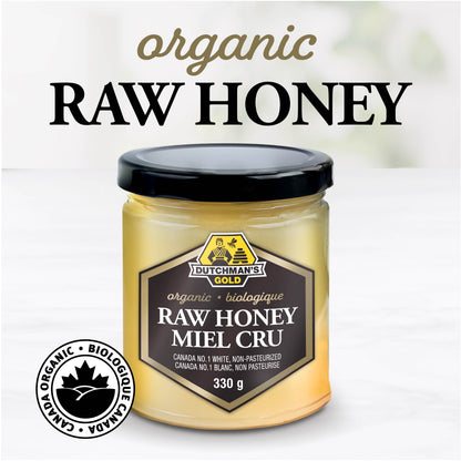 Organic Raw Honey 330 g