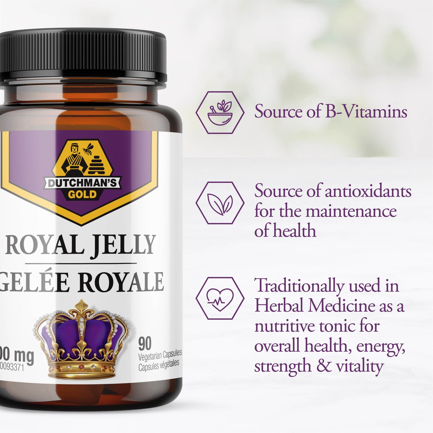 Royal Jelly Capsules (1000 mg - 90 Cap)