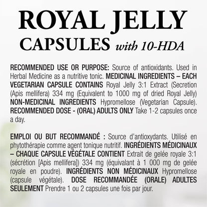 Royal Jelly Capsules (1000 mg - 90 Cap)