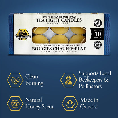 Beeswax Tea Lights