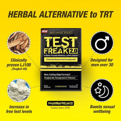 PHARMAFREAK Test Freak 2.0 (180 Capsules)