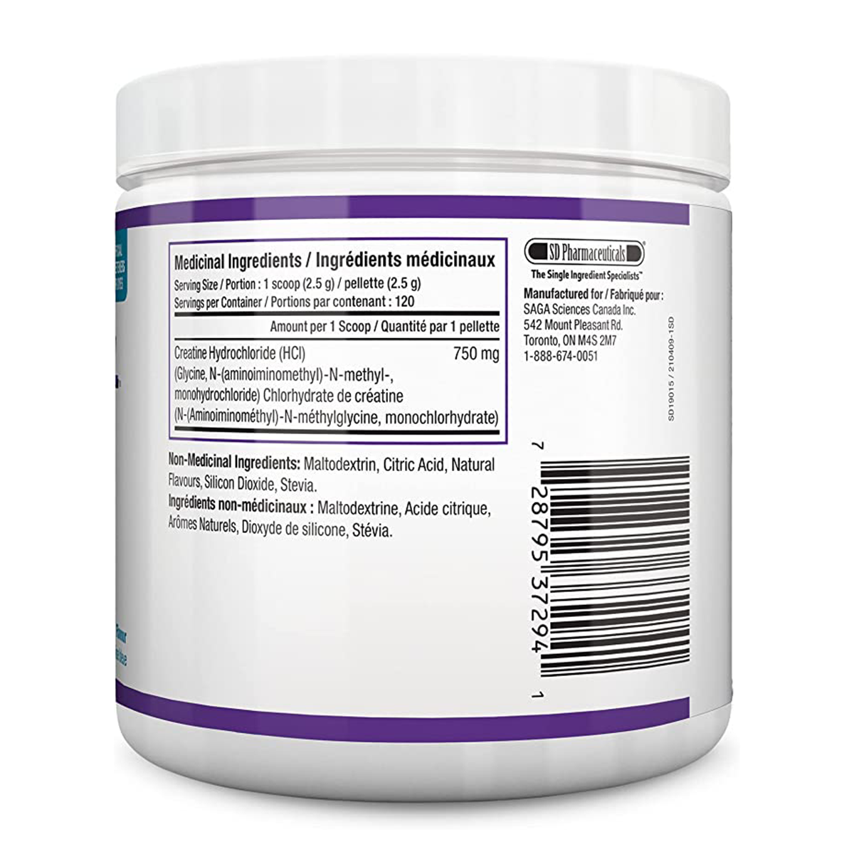 SD PHARMACEUTICALS Creatine HCL (Blue Raspberry - 300 grams)