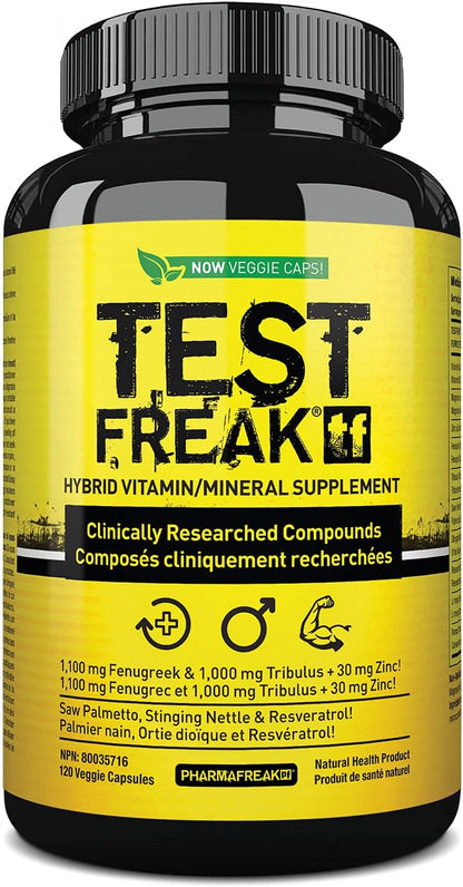 PHARMAFREAK Test Freak Hybrid 120 Count