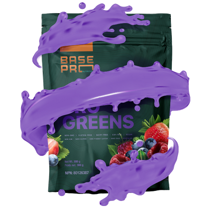 BASE PRO NUTRITION Pro Greens (Mixed Berry - 300 grams)