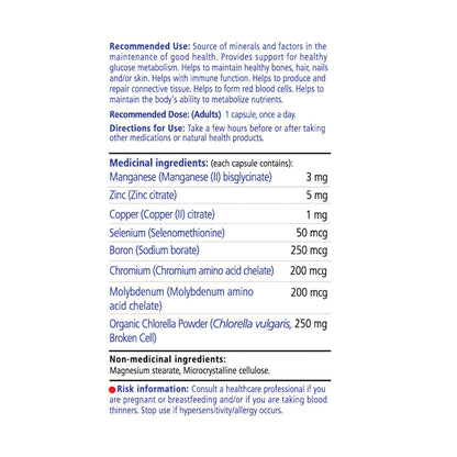 VITALITY Trace Minerals + Organic Chlorella